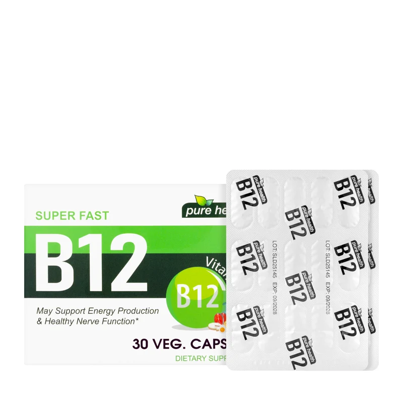 Pure Health Pure Vitamin-B12 30 Capsules
