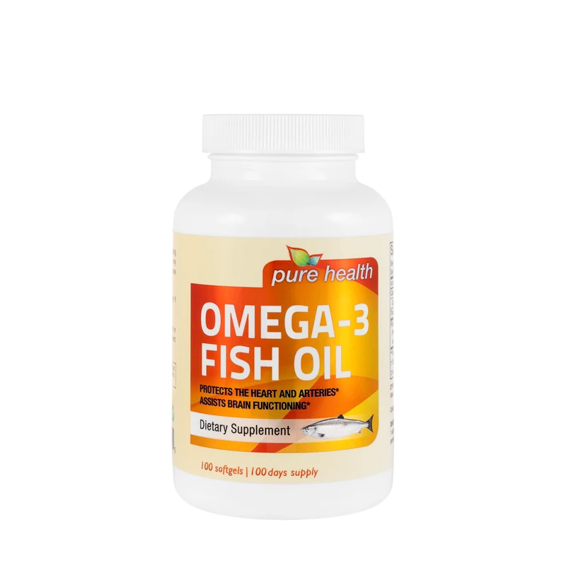 Pure Health Omega-3 Fish Oil 100 Softgels