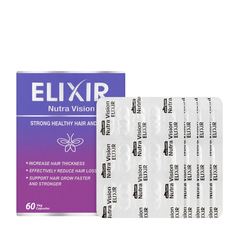 Pure Health Nutra Vision Elixir Hair&Nail 60 Capsules