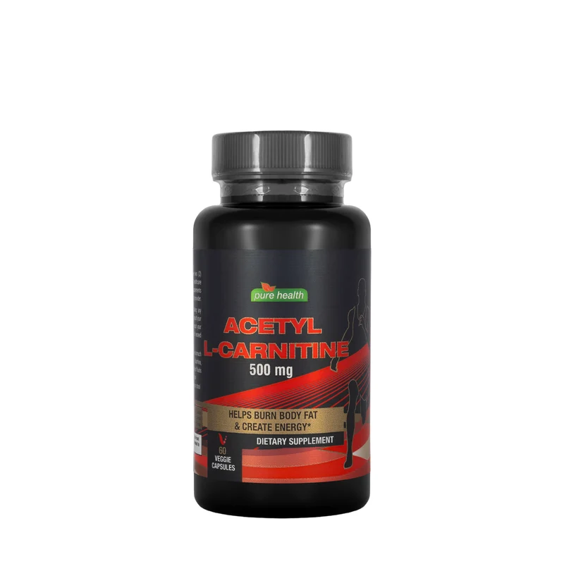 Pure Health Acetyl L-Carnitine 500 mg 60 Capsules