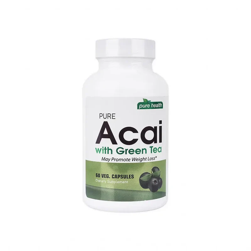 Pure Health Acai With Green Tea 60 Capsules