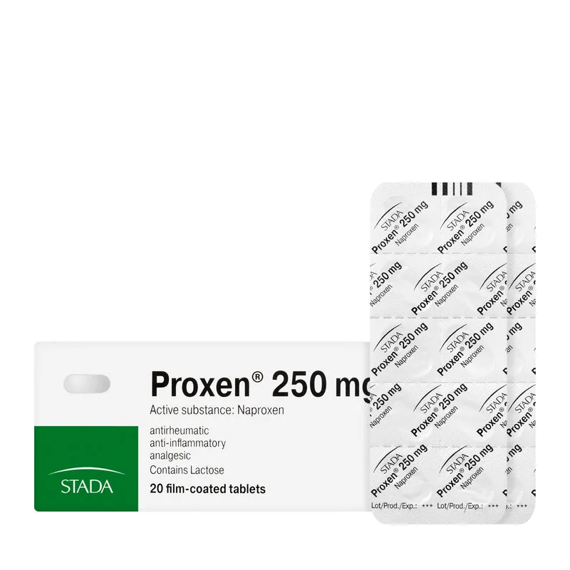 Proxen 250Mg 20 Tablets