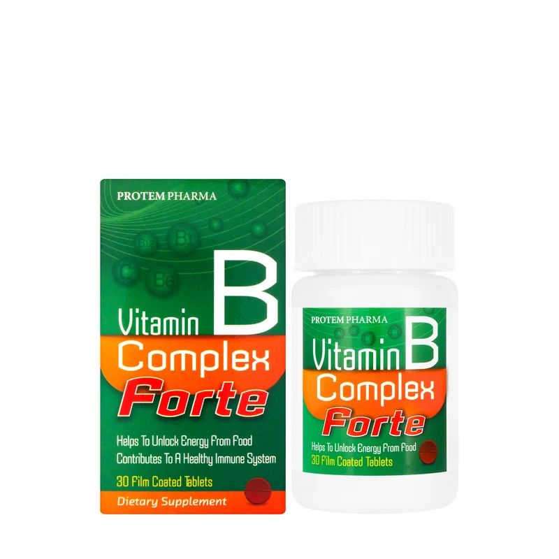 Protem Pharma Vitamin-B Complex Forte 30 Tablets