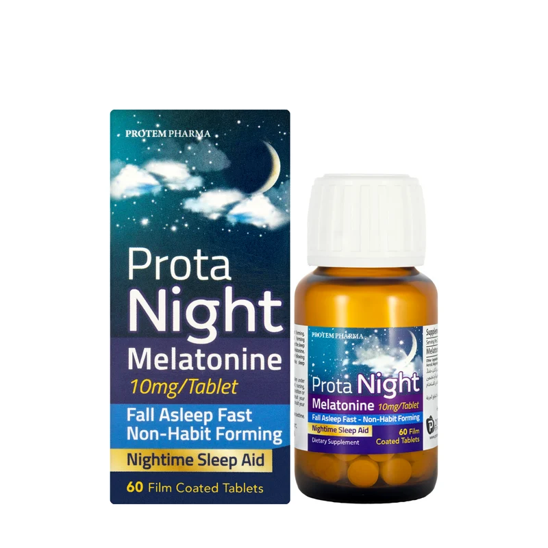 Prota Night Melatonine 10mg 60 Tablets