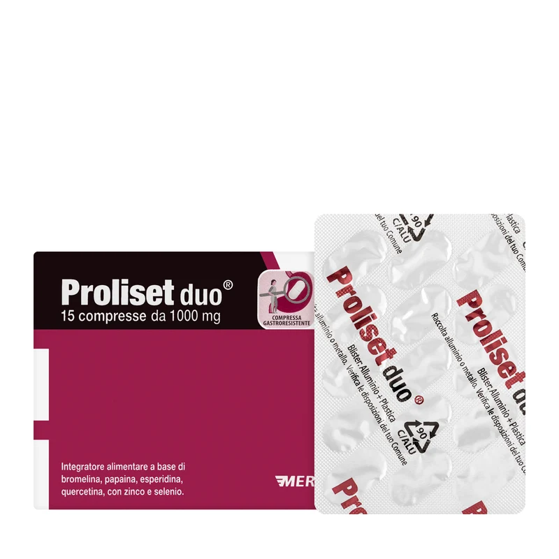 Proliset Duo 1000 mg 15 Tablets