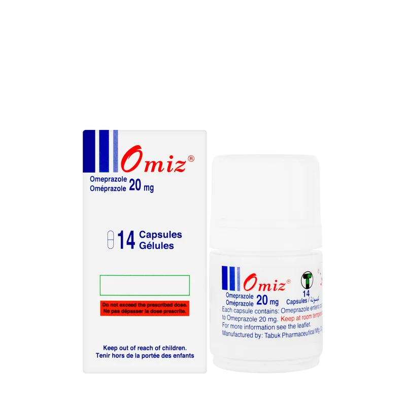 Omiz 20Mg 14 Capsules