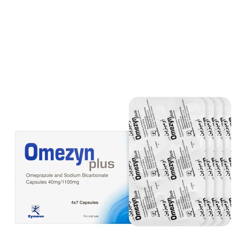 Omezyn Plus 40/1100Mg 28 Capsules