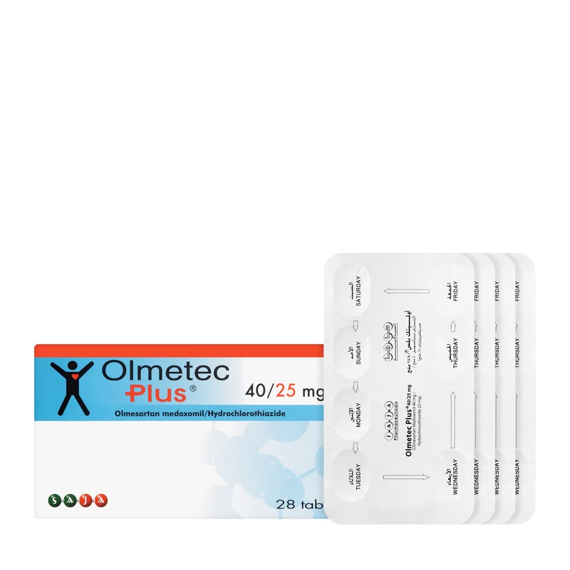 Olmetec Plus 40/25Mg 28 Tablets