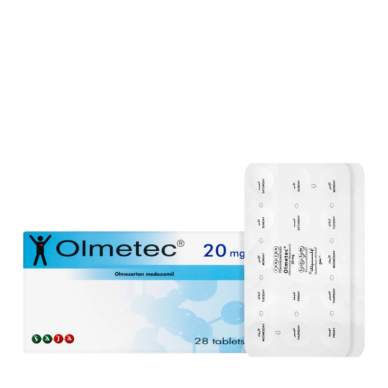 Olmetec 20Mg 28 Tablets