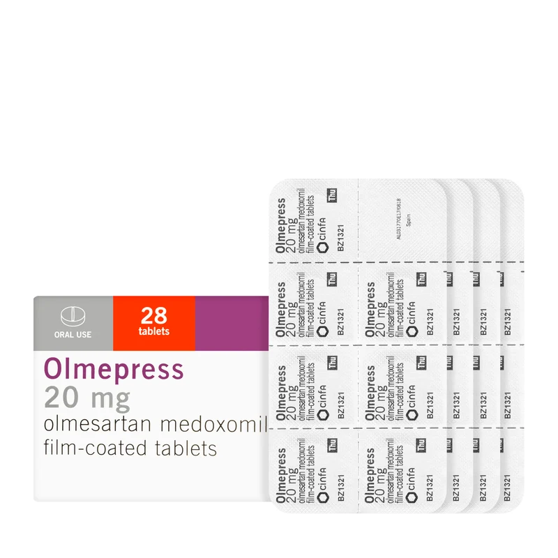 Olmepress 20Mg 28 Tablets