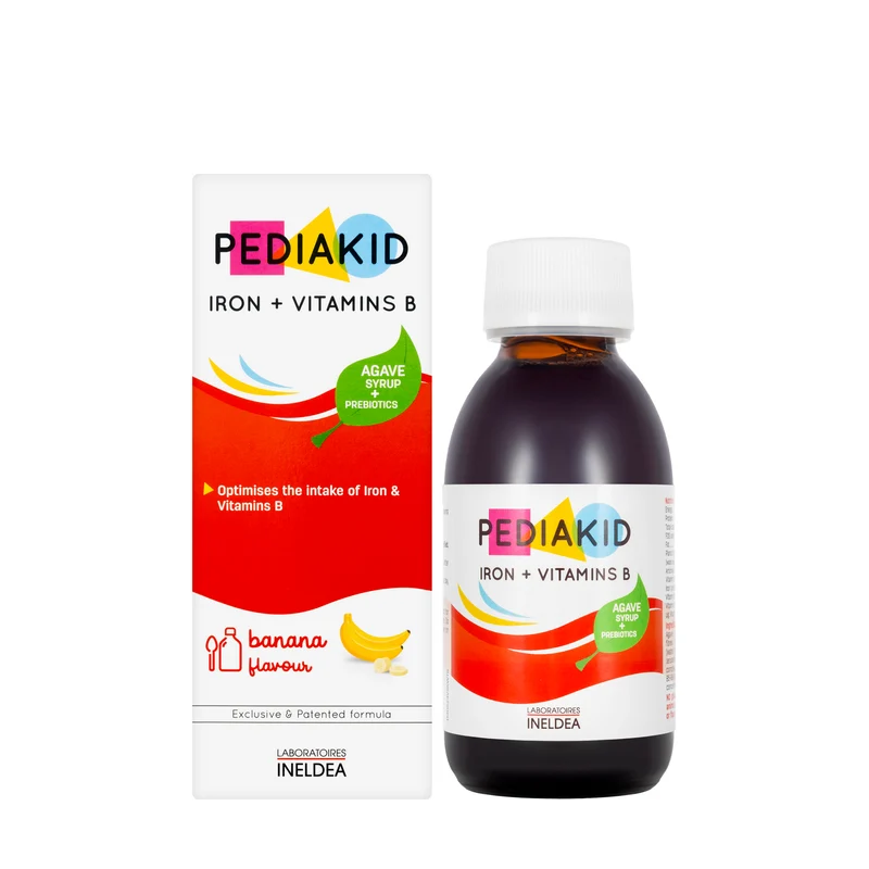 Pediakid Iron + Vitamins B Syrup 125 ml