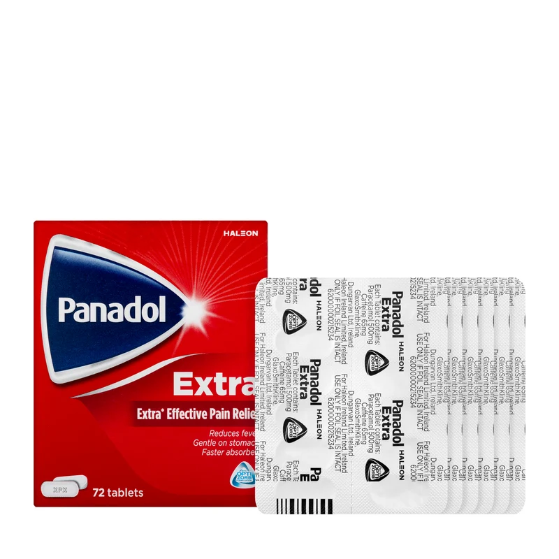 Panadol Extra Optizorb 72 Tablets