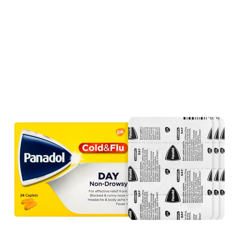 Panadol Cold & Flu Day 24 Tablets