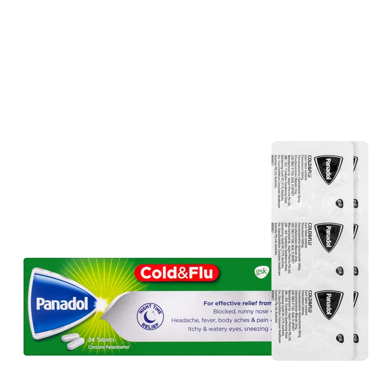 Panadol Cold & Flu 24 Capsules