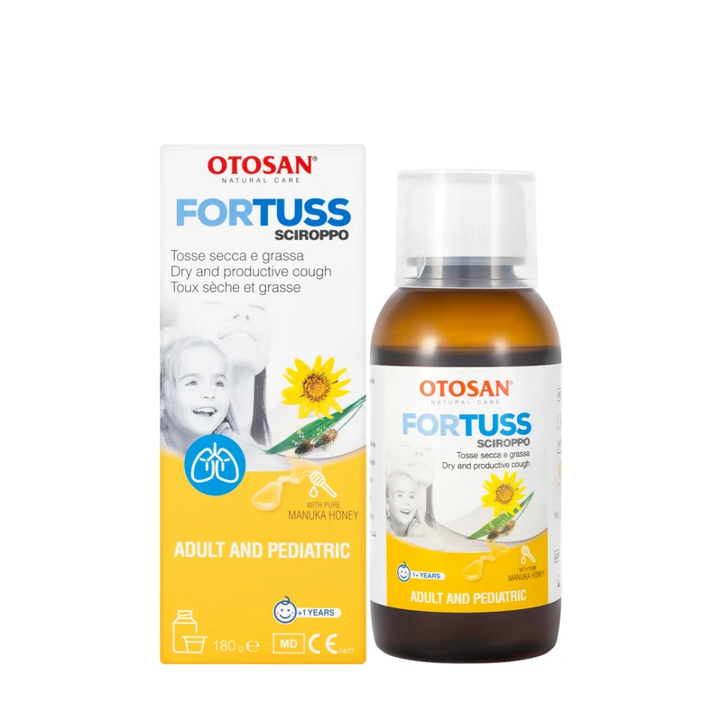Otosan For Tuss Cough Syrup 180Ml