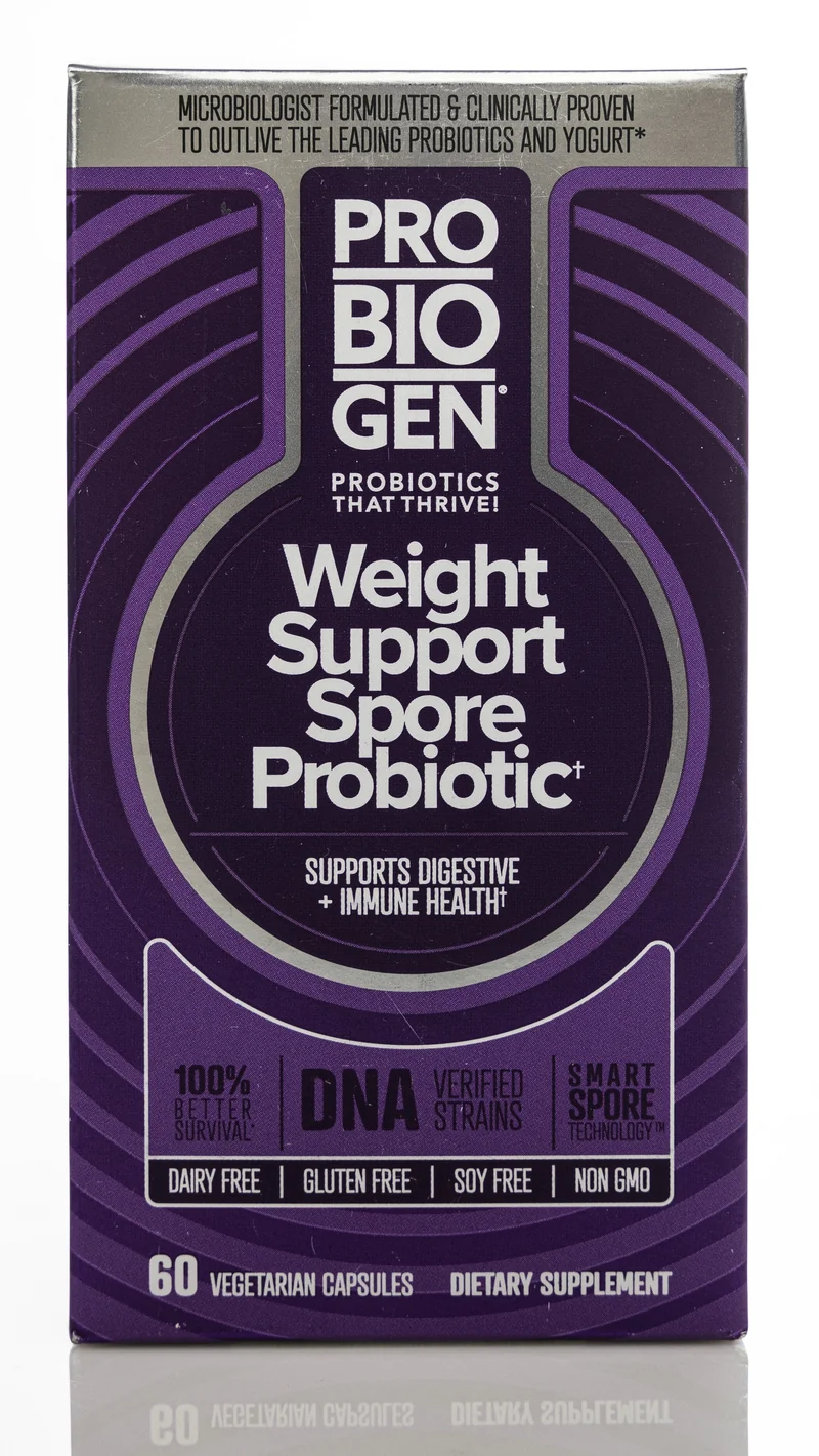 Probiogen Weight Support Spore Probiotic 60 Capsules
