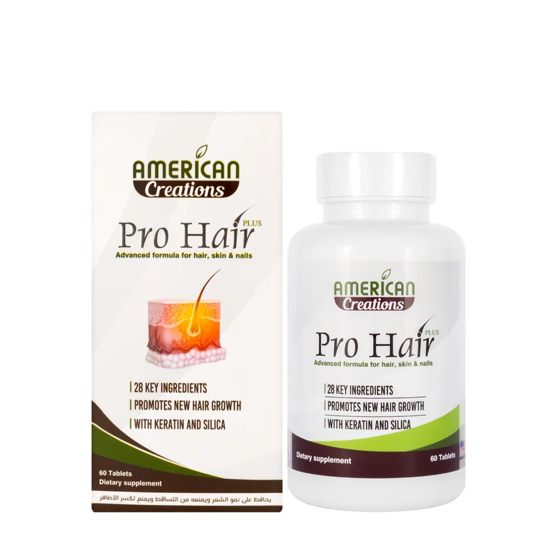 Pro Hair Plus Hair,Skin & Nails 60 Tablets