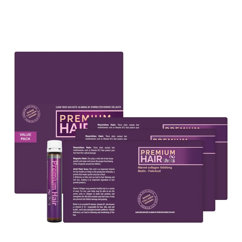 Premium Hair Shots Complete Course 30X25 ml