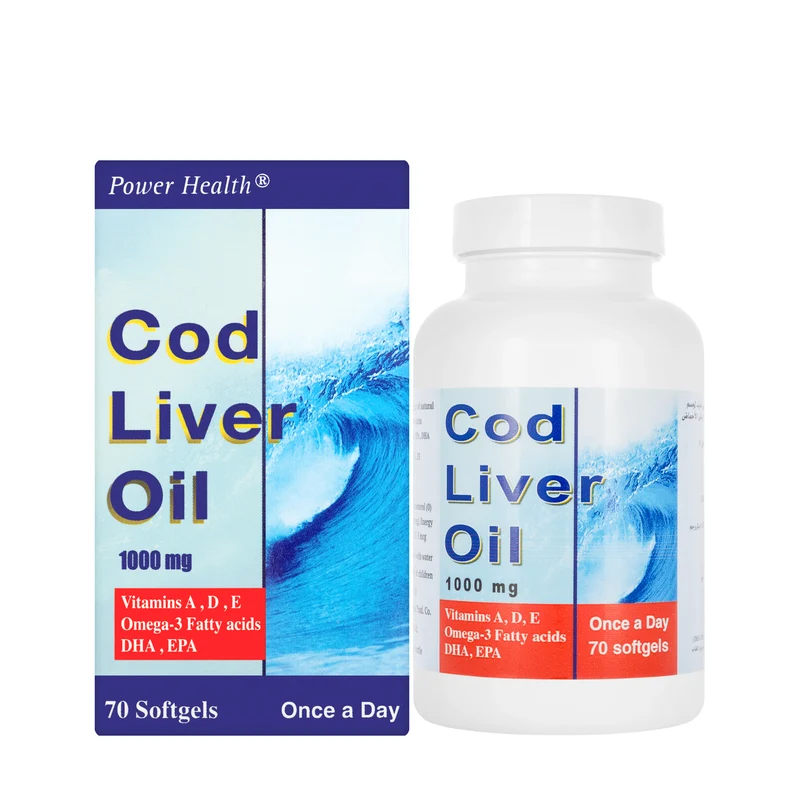 Power Health Cod Liver Oil 1000 mg 70 Softgels