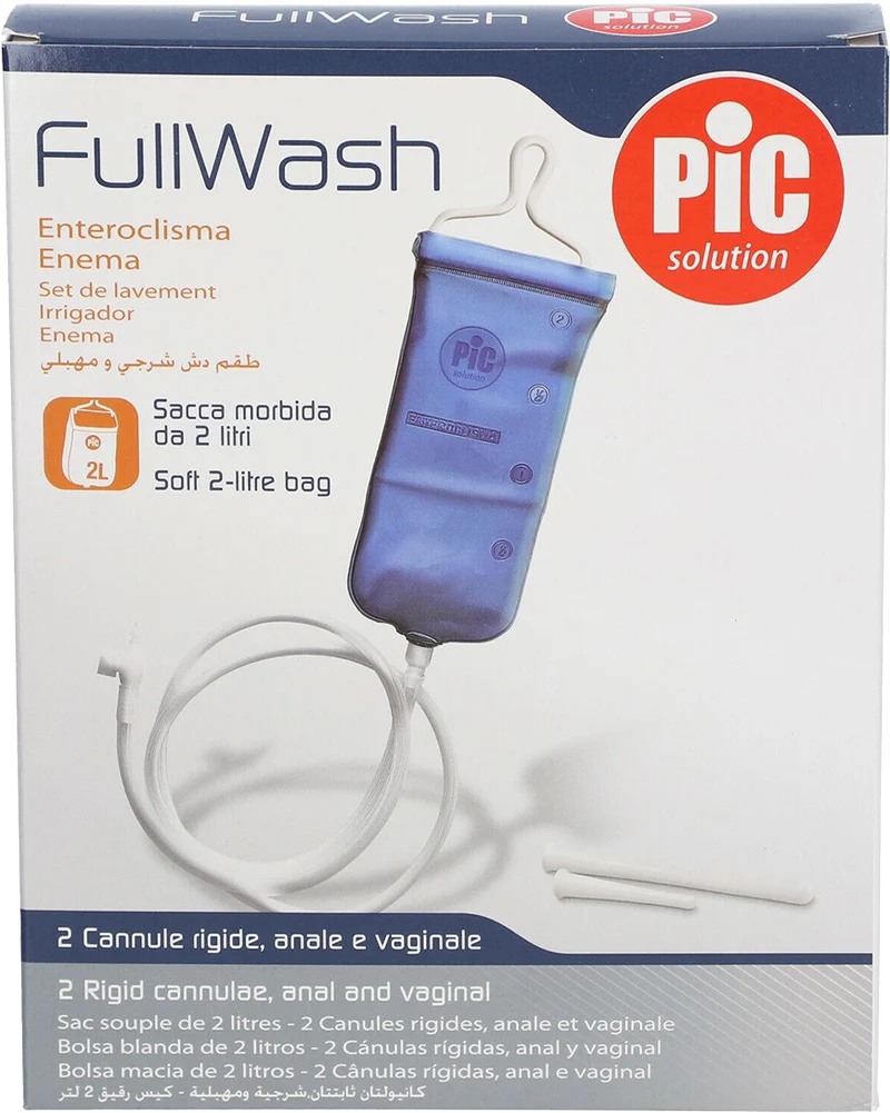 Pic Solution Full Wash Enteroclisma Enema Bag 2Liter
