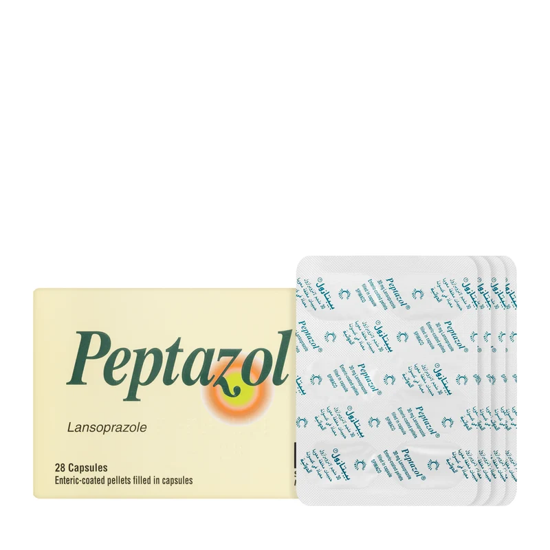 Peptazol 30Mg 28 Capsules