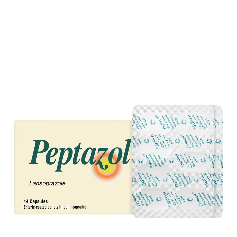 Peptazol 30Mg 14 Capsules
