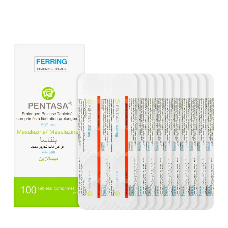 Pentasa SR 500Mg 100 Tablets