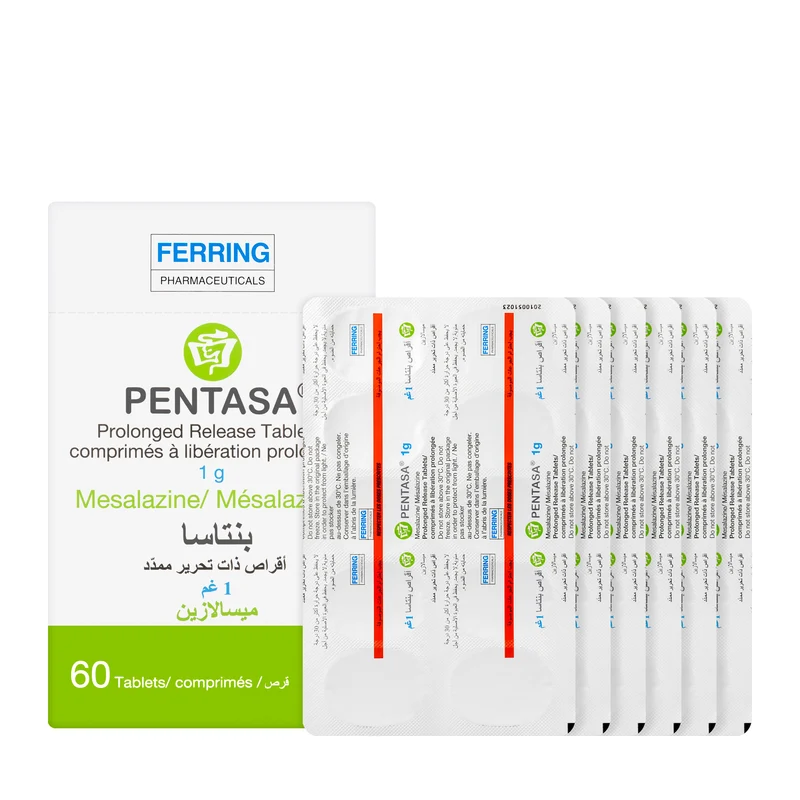 Pentasa CR 1Gm 60 Tablets
