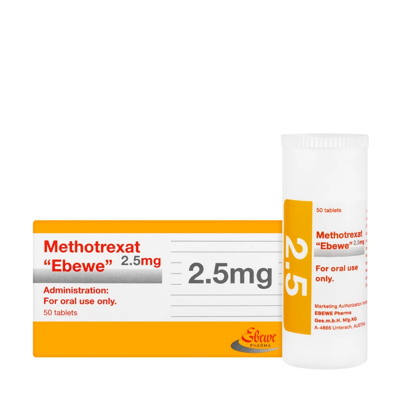 Methotrexat Ebewe 2.5Mg 50 Tablets