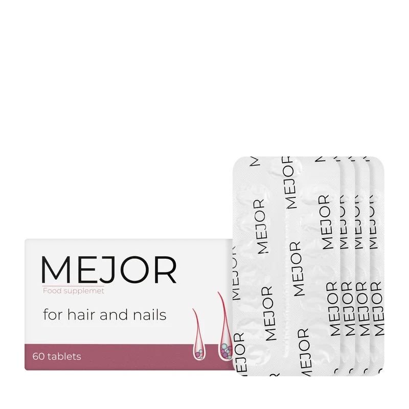 Mejor Hair And Nails 60 Tablet
