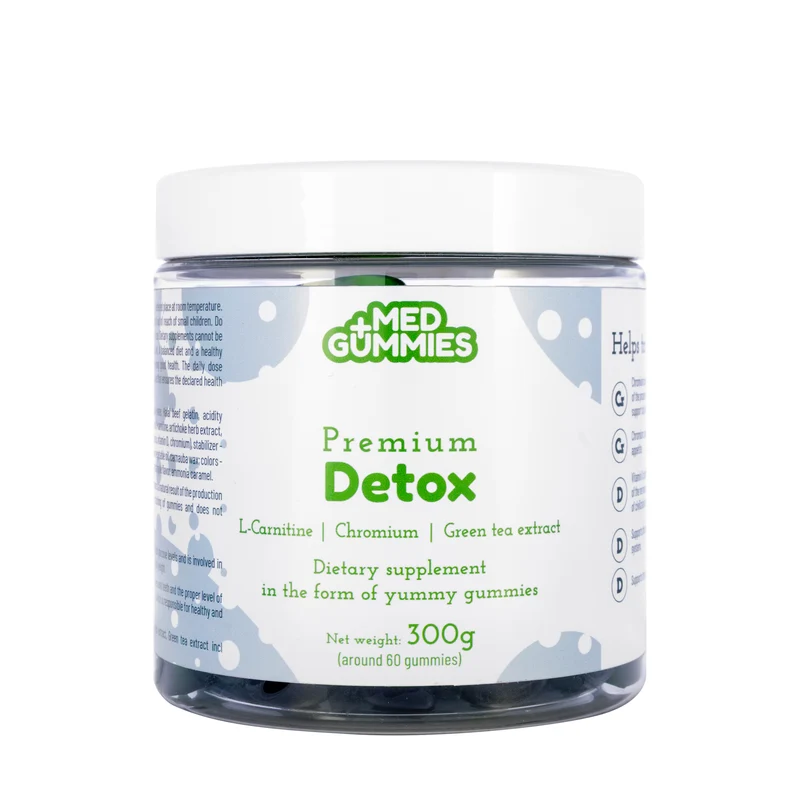 Med+ Gummies Premium Detox 60 Gummies