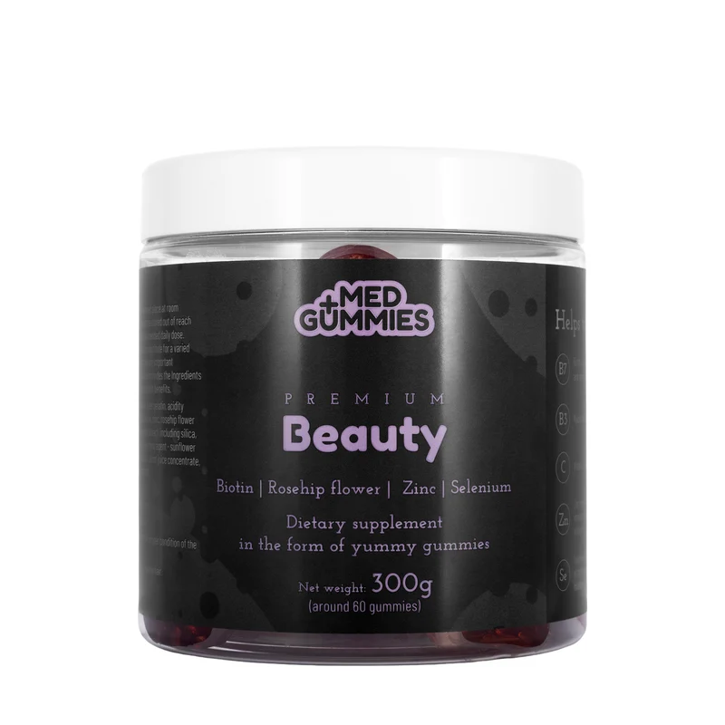 Med+ Gummies Premium Beauty 60 Gummies