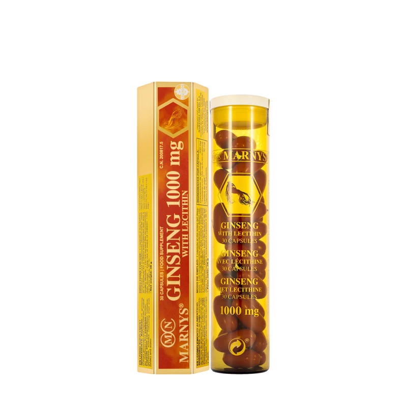 Marnys Ginseng 1000 mg with Lecithin 30 Capsule