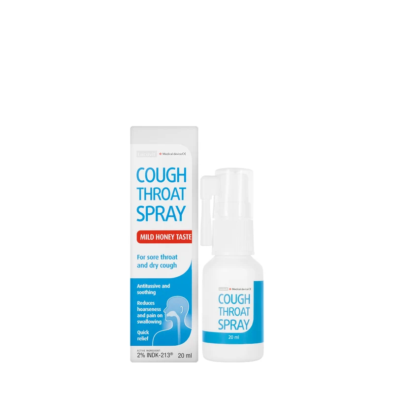 Lucovit Cough Throat Spray 20Ml