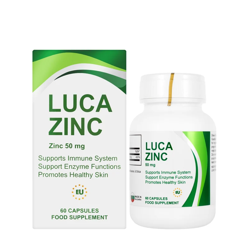 Luca Zinc 50Mg 60 Capsules