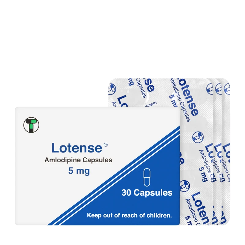 Lotense 5Mg 30 Capsules