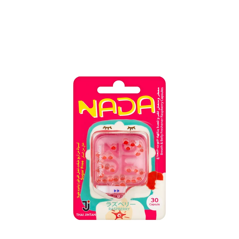 Nada Breath & Belly Refreshner Raspberry 30 Capsule