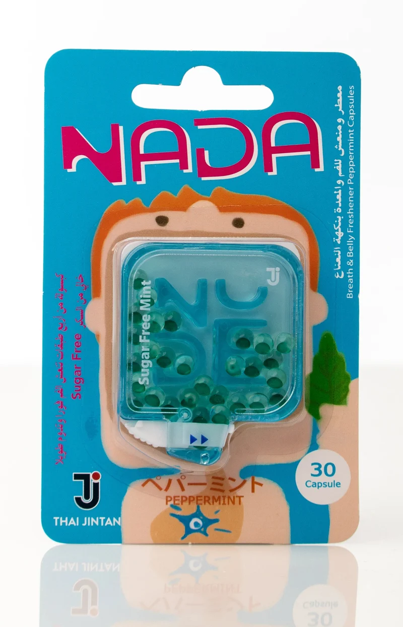 Nada Breath & Belly Refreshner Peppermint 30 Capsule