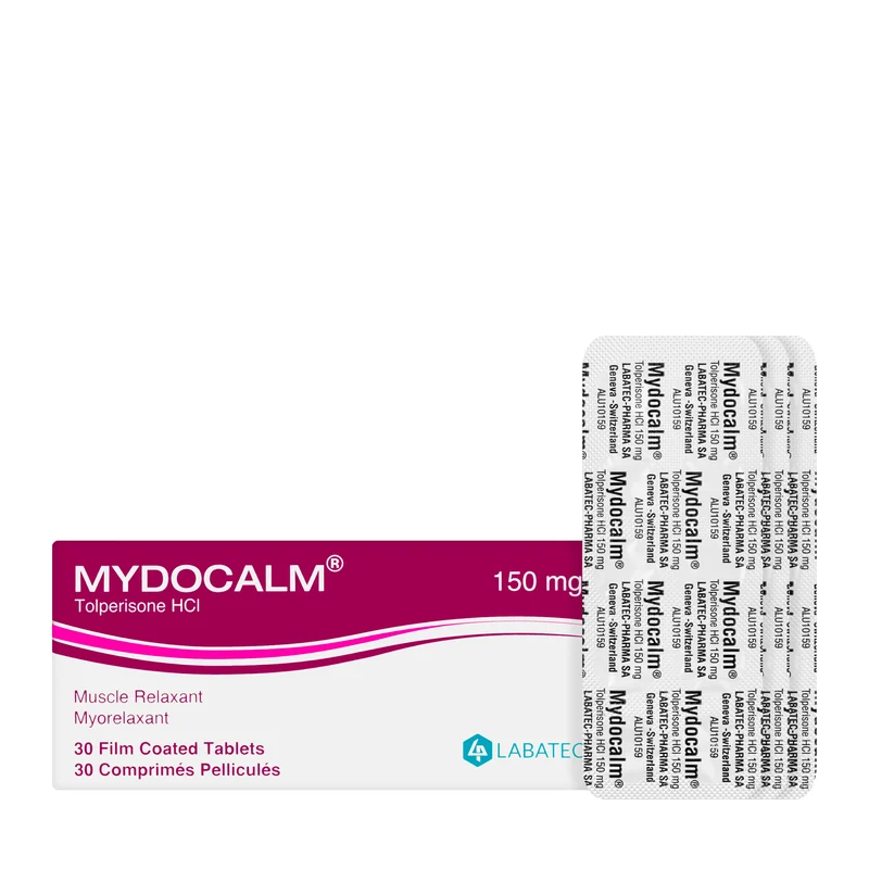 Mydocalm 150Mg 30 Tablets