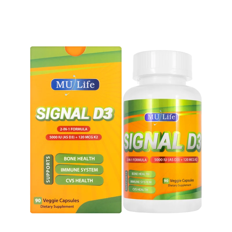 MU Life Signal D3 5000IU 90 Capsules