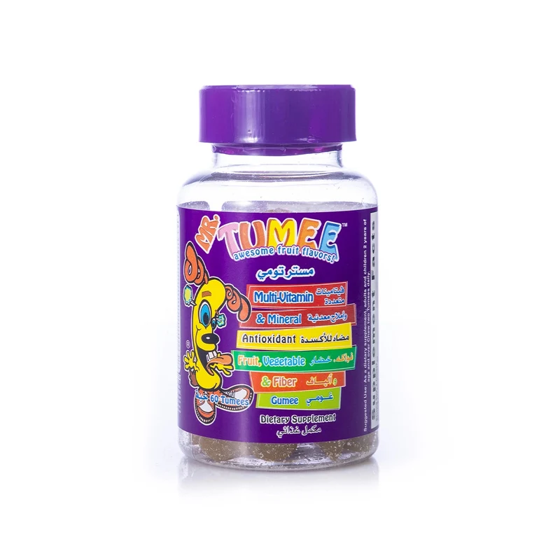 Mr Tumee Multi-Vitamin , Mineral &Fiber 60 Gummies