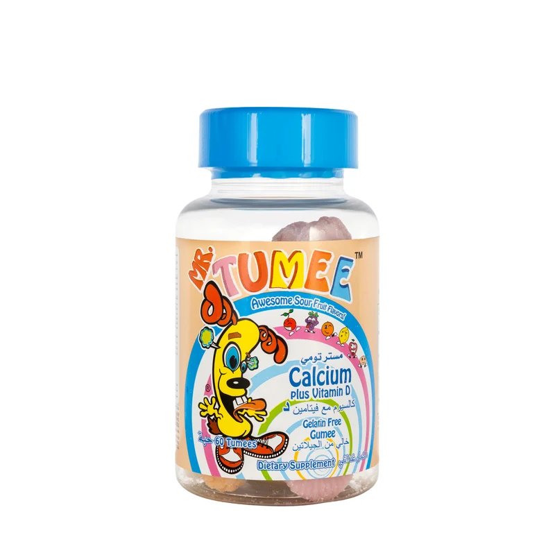Mr Tumee Calcium plus Vitamin D 60 Gummies