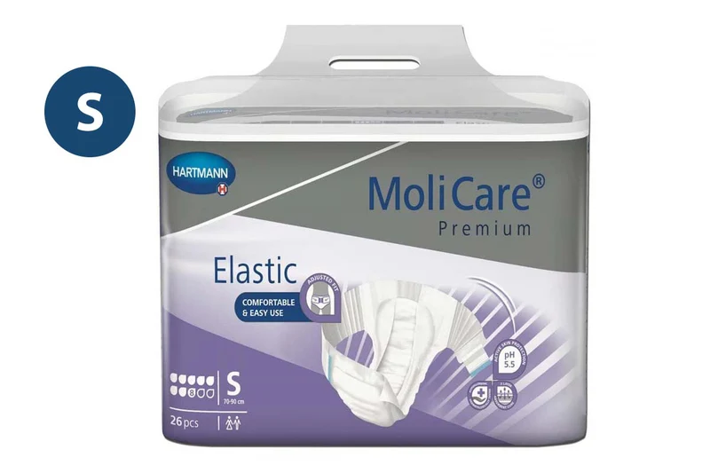 Molicare Premium Elastic [Small] [8Drops] 26 Pads