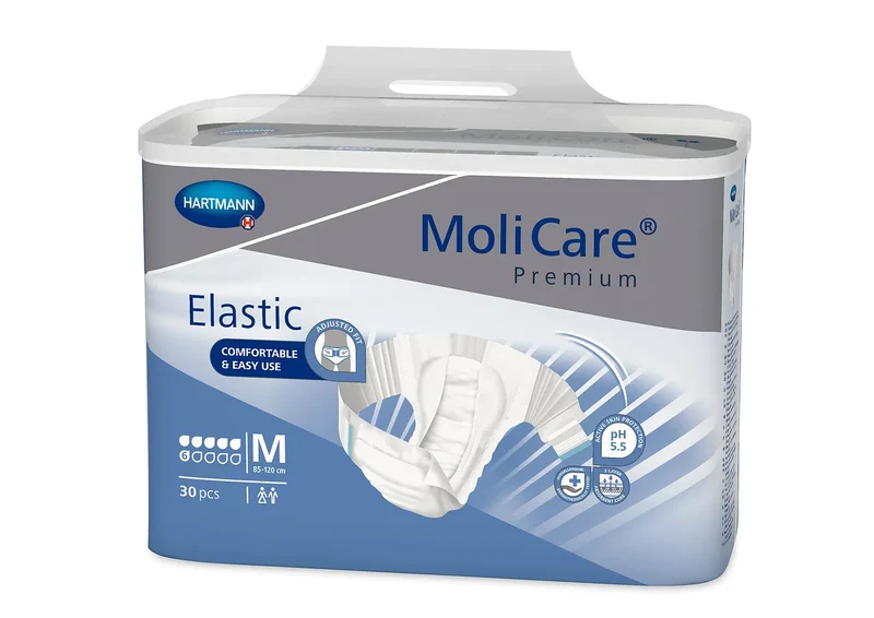 Molicare Premium Elastic [Medium] [6Drops] 30 Pads