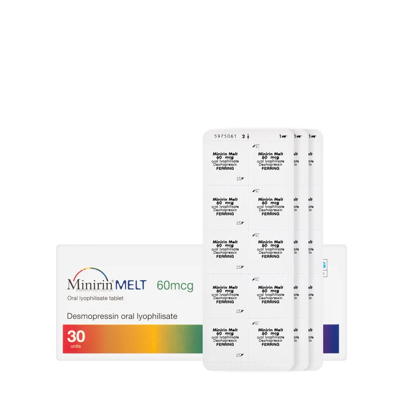 Minirin Melt 60Mcg 30 Tablets
