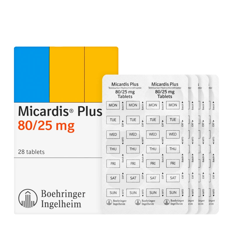 Micardis Plus 80/25Mg 28 Tablets