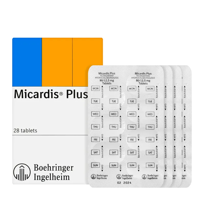 Micardis Plus 80/12.5Mg 28 Tablets