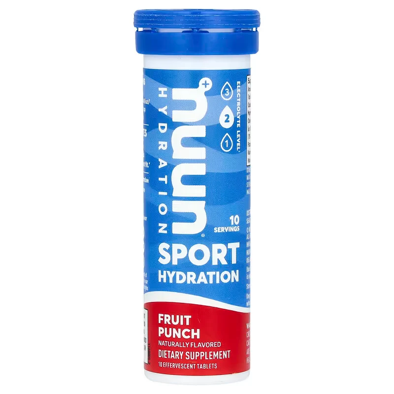 Nuun Sport Hydration Fruit Punch 10 Effervescent Tablets
