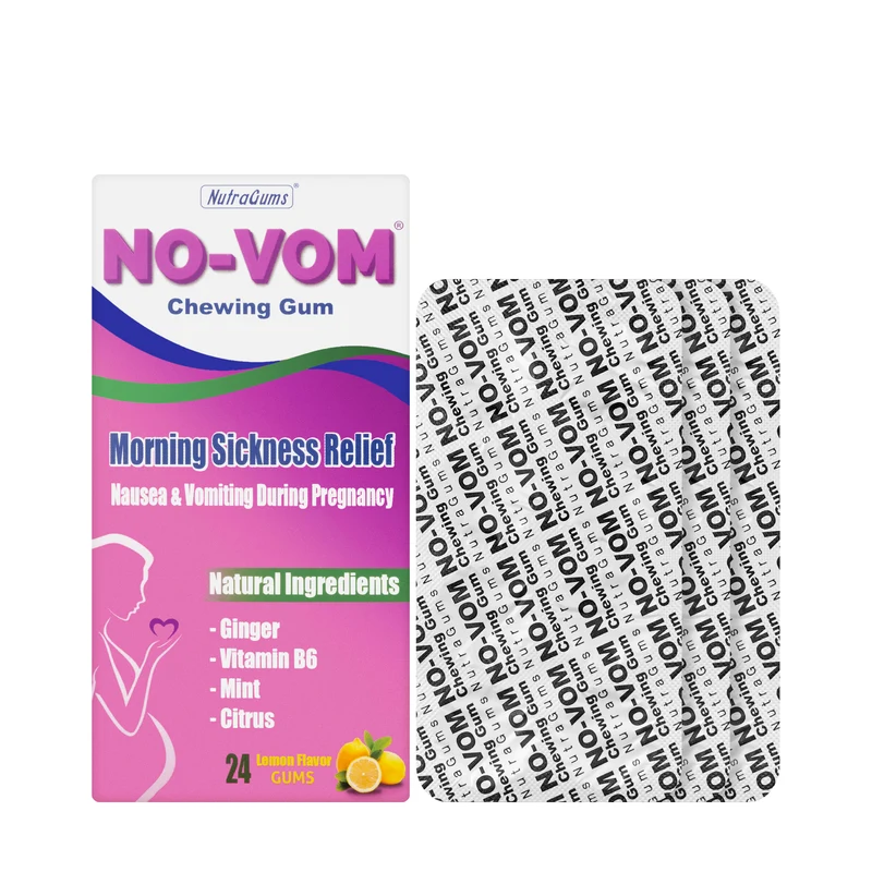 NutraGums No-Vom Chewing Gums 24gums