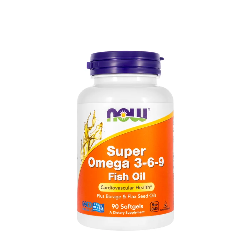 Now Super Omega 3-6-9 Fish Oil 800 Mg 90 Tablet